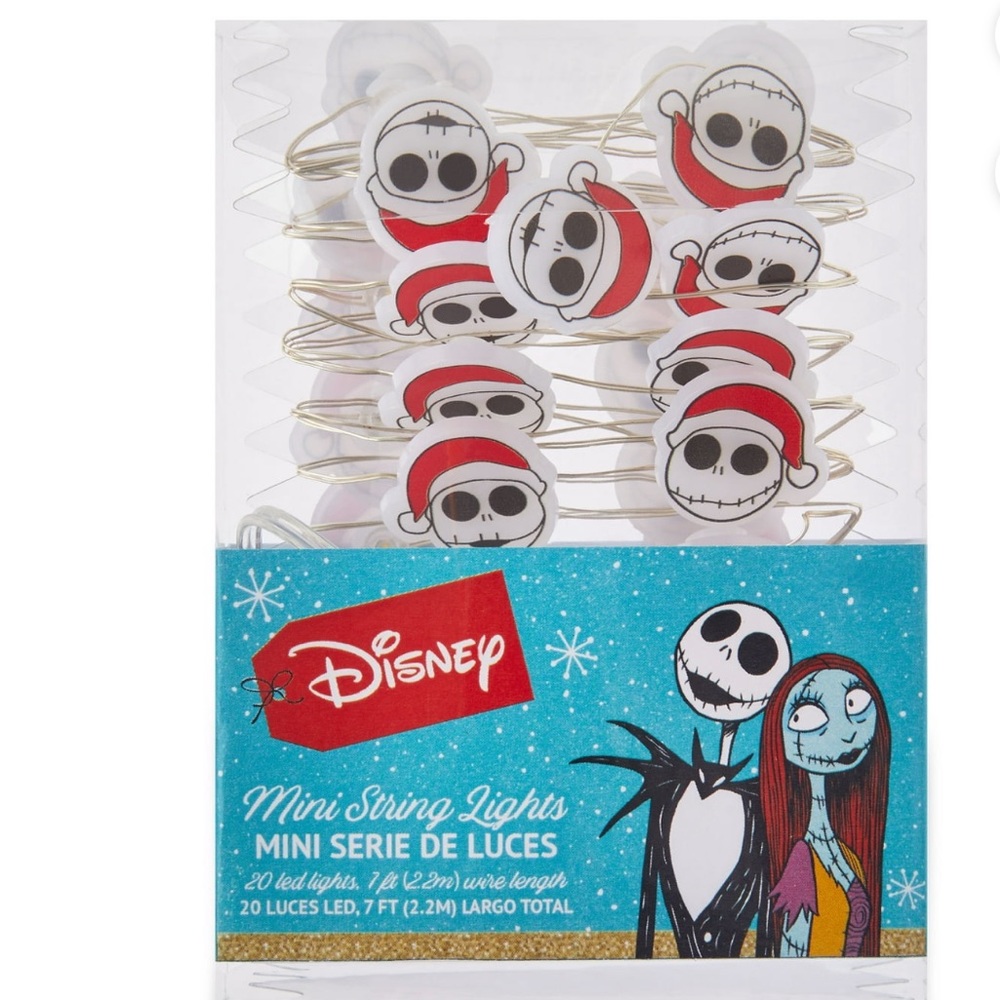 Disney’s Jack Skellington Mini String Lights, 2 sets